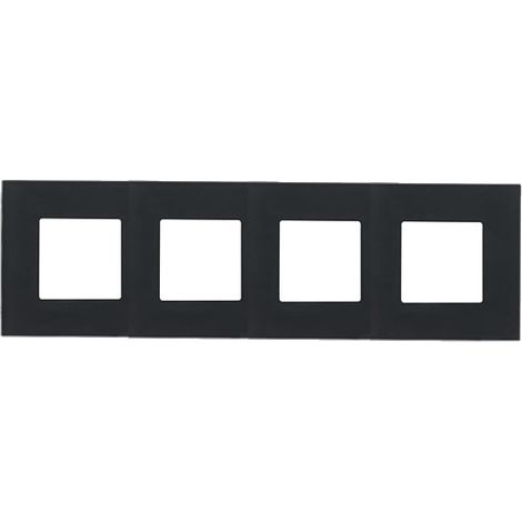 Rahmen 4 Elemente ANTHRACITE NIESSEN ZENIT N2274 AN
