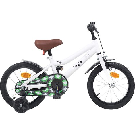 Teenpull – Kinderfahrrad 16 Zoll für 4-6 Jahre alt Weiß (1/5)