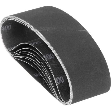 8 Bandes À Poncer 3 x 21 Pouces 400 Grain Carbure De Silice Abrasif (1/5)