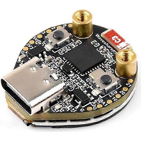 Carte de développement IoT ESP32-C3 avec écran LCD 0,71 pouce (160 x 160 pixels) et interface SPI intégrée. Carte de démonstration QAQ. (1/5)