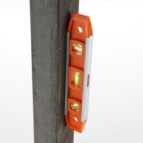 NIVEL TORPEDO MAGNÉTICO ALYCO ORANGE 235MM (1/5)