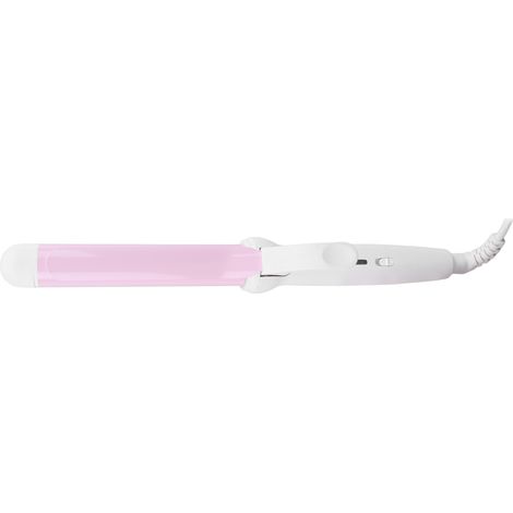Fer à friser 1 pouce, baguette céramique durable pour ondulations, cheveux bouclés, prise UE 220V, rose, lisseur boucleur professionnel (1/5)