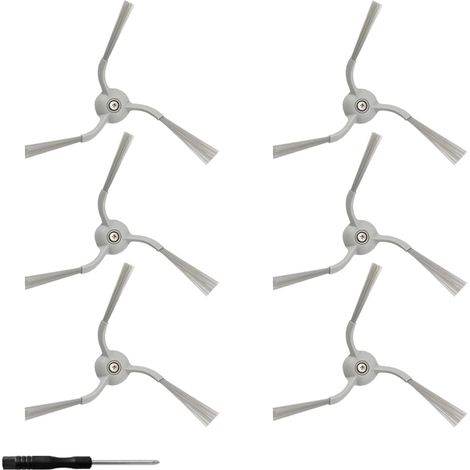 6 Stück Seitenbürsten für DJI ROMO A/ROMO S/ROMO P Saugroboter, ROMO S Zubehör (1/5)