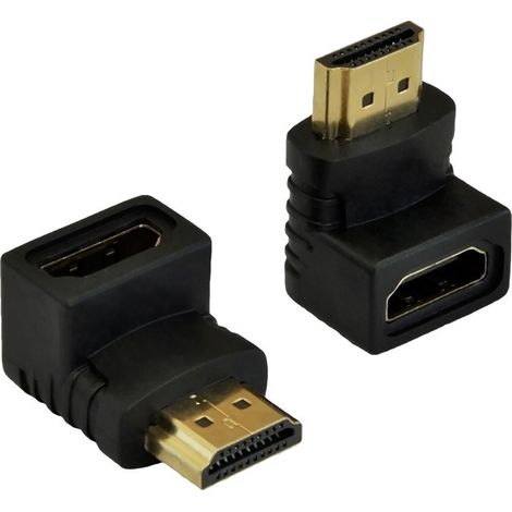 AKYGA Adapter 90° Akyga AK-AD-01 HDMI (m) / HDMI (f) nach oben abgewinkelt