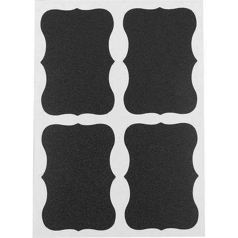 80 étiquettes autocollantes en PVC pour une identification facile des pots de fleurs, bocaux et autres récipients. (1/5)