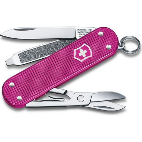 Victorinox Classic Sd Alox Coltellino Svizzero Flamino Party Rosso (1/4)