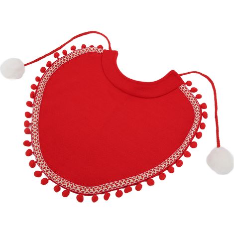 Cape pour animaux de compagnie, cape de Noël simple, costume pour chien ou chat, accessoire de fête de style simple (1/5)