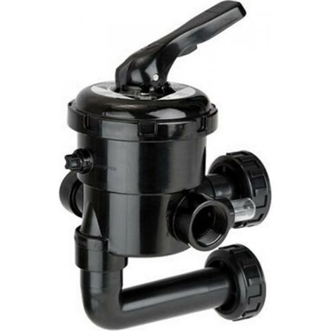 Válvula Selectora 1 1/2" Tornillos  Variante 3 con Enlaces a Filtro  6 Posiciones Depuradora  AstralPool / Coral