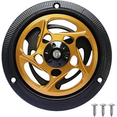 Convient pour : Spring 150, Sprint 150, LX S150, alliage d'aluminium modifié, couvercle de ventilateur rotatif, couvercle de ventilateur (doré) (1/5)