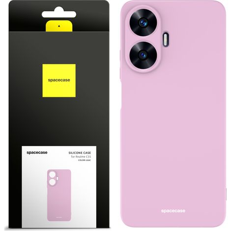 Robuste und stabile Schutzhülle aus mattem Silikon für Realme C55 (1/5)