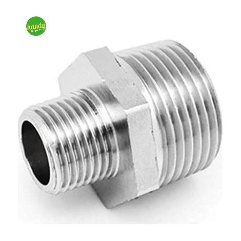 Niples maschio bicono 1/2 x 3/8 10 cromato