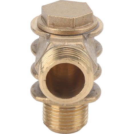 Clapet anti-retour fileté en laiton pour compresseur d'air, accessoire 1/2x3/4‑16x10 (1/5)