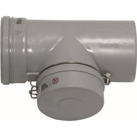 Vaillant Revisionselement für starre Abgasleitung DN 130, PP, 0020042764 (1/2)