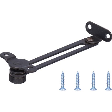 Bisagra de hierro retro para puerta de armario, soporte de seguridad, bisagra de resorte, accesorio de herrajes para muebles (1/5)