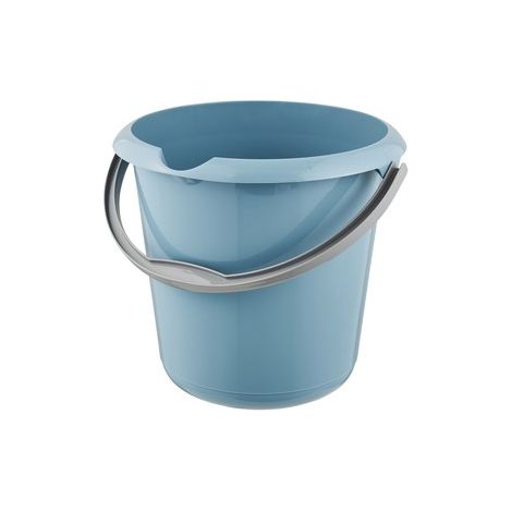 Secchio Keeper da 10 litri con beccuccio - Secchio blu, solido per la casa e il giardino