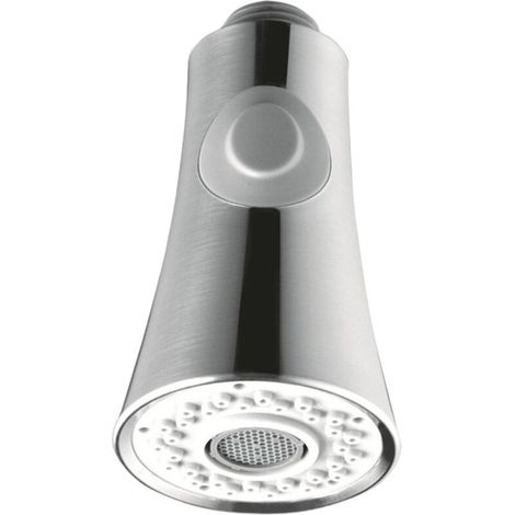 Kitchen and bathroom faucet with pull-out spray head, water jet, spare nozzle, sprinkler (1/5)