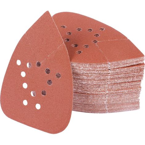 Schleifdreiecke 135x93mm 240 Körnung 12 Trous 100 grits 240 Pieces (1/5)