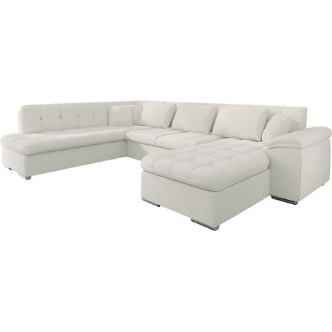 Canapé d'angle Comfivo 170, Boucle Baloo 2073, Fonction de couchage, Boîte de literie, 348x205x76cm, 0 (1/5)
