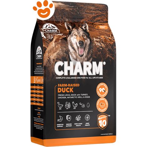 Charm Dog Raised Duck - Anatra Allevamento - Sacco 10 Kg -