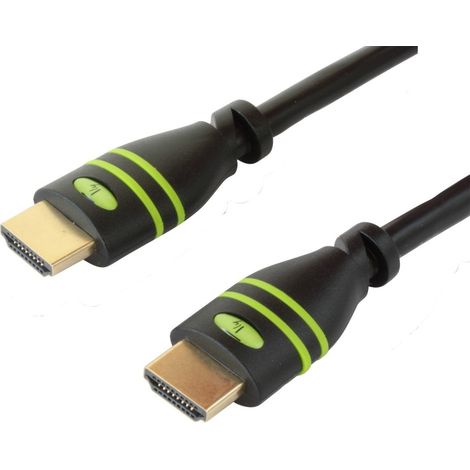 Techly 1.0m HDMI-A M/M cable HDMI 1 m HDMI tipo A (Estándar) Negro