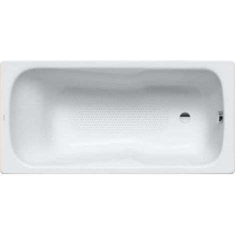 Kaldewei Ambiente - Bañera rectangular Dyna Set 626, 160x70 cm, antideslizante en toda la superficie, efecto Perl, blanca 226834013001 (1/2)