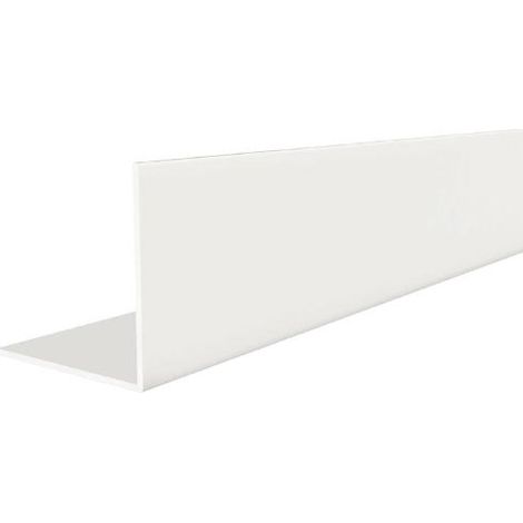 PROFILO PVC """ANGOLARE L""" BIANCO 20X10MM 1MT (1550B/OP)