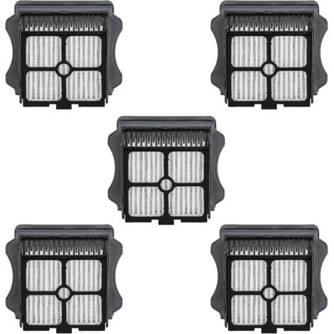 Paquete de 5 filtros HEPA Kompatibel mit Tineco iFloor 3/Floor One S3/Floor One S5/Floor One S5 Pro, kit de filtros für aspiradora en seco y húmedo, piezas de repuesto, 5 filtros (1/4)