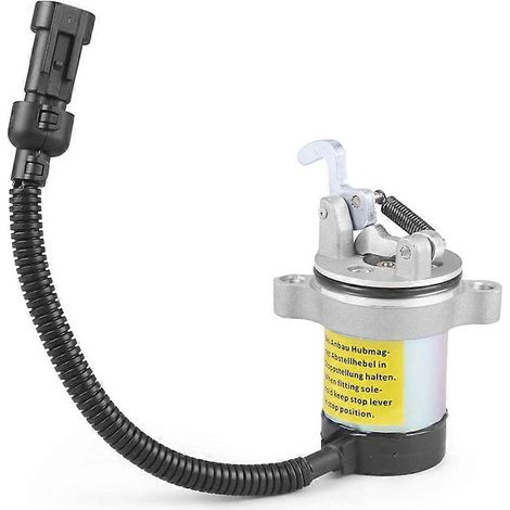 Électrovanne d'arrêt de carburant 12 V 04103808 04103812 6889272 240-22121 pour Deutz F3L F3M F4L F4M 1011 2011 (1/5)