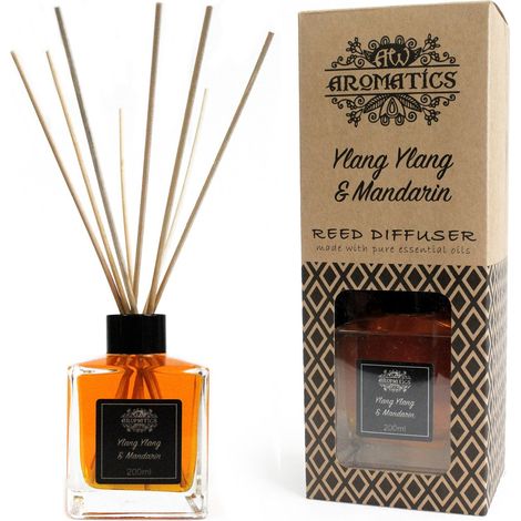 Diffuseur d'huiles essentielles d'ylang-ylang et de mandarine. 200 ml- Vendu par 1 (1/4)