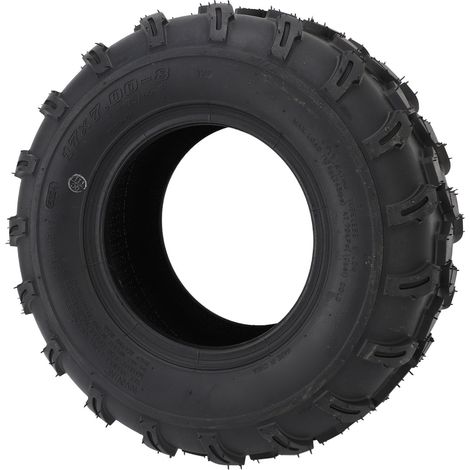 Pneu tubeless 17X7.00-8 anti-explosion 8 pouces – Tondeuse vacuum ATV quad tout-terrain go kart golf cart mini bike (1/5)