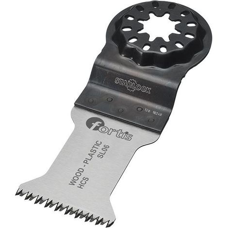 Lama per sega multifunzione SL HCS Precision 35 x 50 mm (confezione da 10 pezzi) FORTIS
