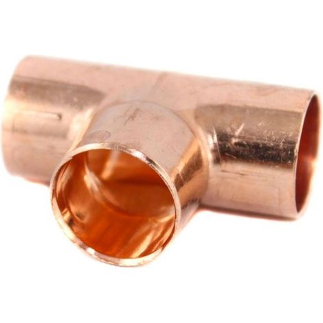 Raccordo a T riduttore in rame 28X18X28 MM besco (1/3)