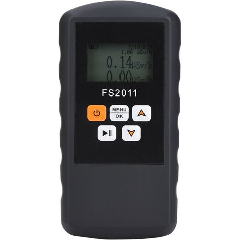 Tonysa – Compteur Geiger FS2011 – Détecteur de rayonnement β, γ, X avec écran LCD – 2 méthodes de détection – 3 modes d'alarme – Alimentation 2 piles AA (1/5)