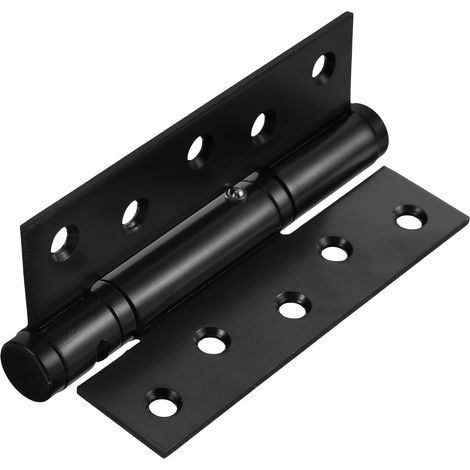 Automatisches Selbstschließendes Türscharniere mit Geräuschloser aus Edelstahl Schwarz für Heizke... (1/5)