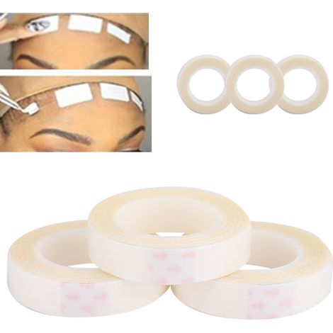Ruban double face extra fort pour perruques, 3 rouleaux de 300 cm x 1 cm, adhésif longue tenue (1/5)