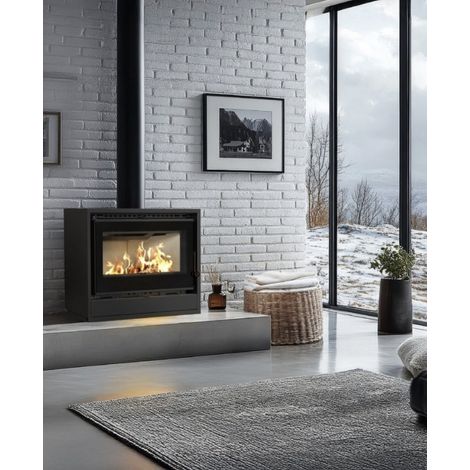 Poêle à bois Clothilde ILDNORD ALTA 10kW (1/3)