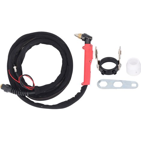 Kit d'accessoires de torche de soudage TIG, équipement de 4 mètres avec couvercle P80A pour Machine de découpe Plasma CNC CUT 50P 60P (1/5)
