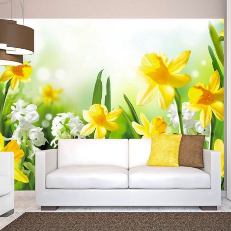 Papier peint marche de printemps - 150 x 105 cm (1/4)