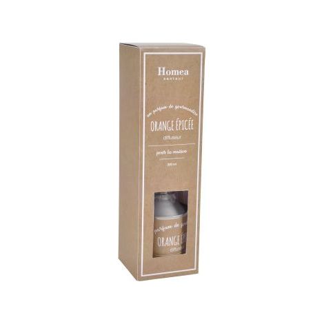 Diffuseur de Parfum "Pot Kraft" 200ml Orange Épicée