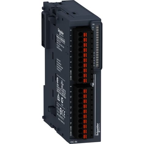 Módulo de salida discreta MODICON TM3 16 relés a 240 V AC y durabilidad de 20 millones de ciclos