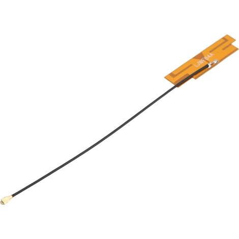10 antennes WiFi double fréquence 2,4 GHz/5,8 GHz, gain 5 dBi, omnidirectionnelles, avec connecteur IPEX intégré. (1/5)