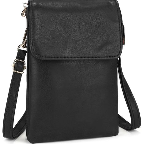 Custodia per cellulare in ecopelle, piccola borsa a tracolla da donna con tracolla regolabile, borsa a tracolla da donna per uscire