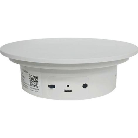Plateau tournant électrique pour présentoir à bijoux vivants et petits modèles, base rotative de 20 cm. (1/5)