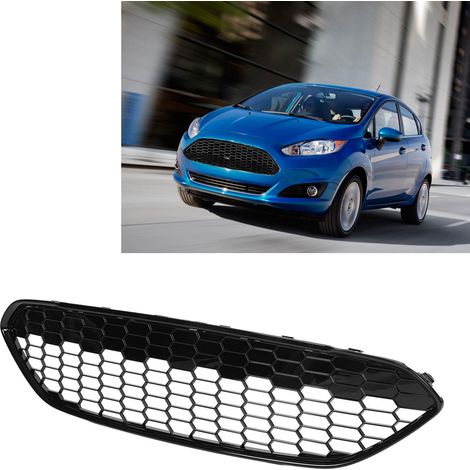Grille de Calandre Supérieure Avant 1778260 Noir Brillant pour Ford Fiesta 2013-2017, Protection et Remplacement (1/5)