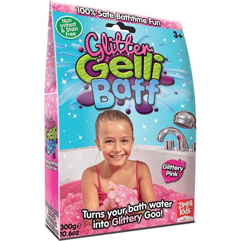 Gelli Baff Glitter Magic Bath Powder, Rosa 3+, Zimpli Kids (1/3)
