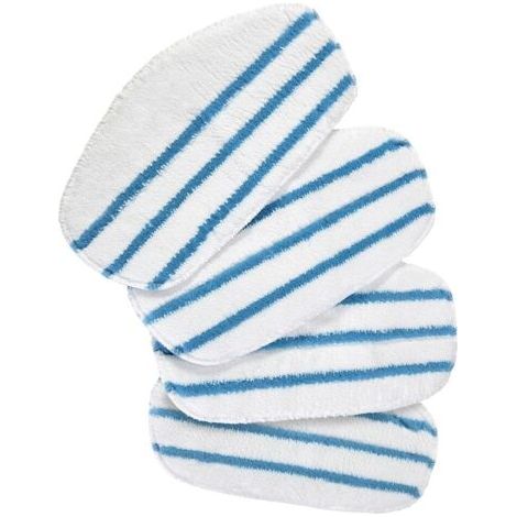 Lot de 4 tampons pour balai vapeur