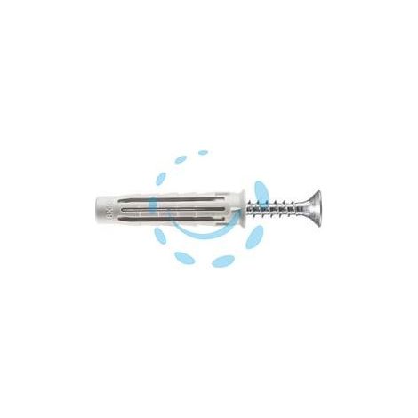 TASSELLO IN NYLON CON VITE TSP PZ PA 6 T6/VA - ø mm.5x25 vite ø mm.4x30