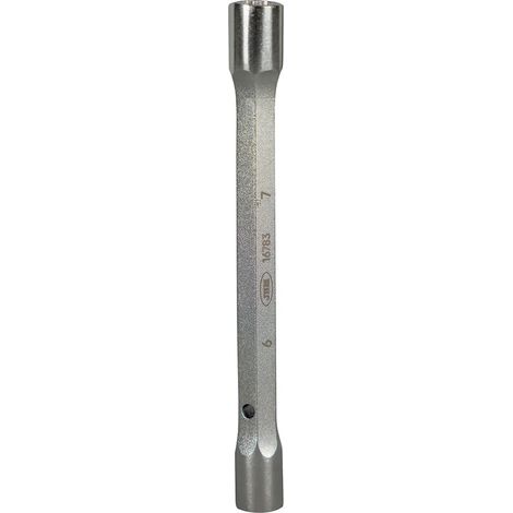 Chiave a bussola jbm 6x7 mm acciaio forgiato finitura cromo (1/2)