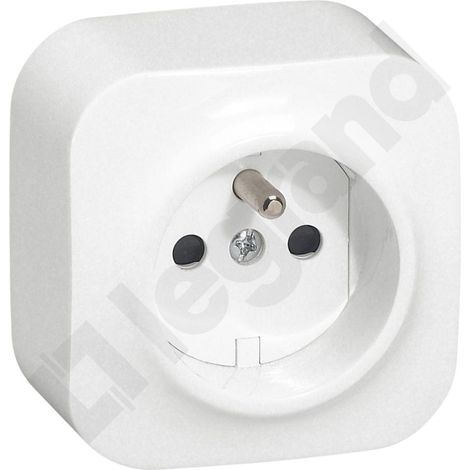Legrand Forix 2P+Z IP20 Aufputzsteckdose 782417 (1/2)
