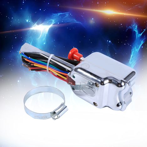 Interrupteur de clignotant chromé 12 V pour GMC (pour Ford et Buick) (1/5)